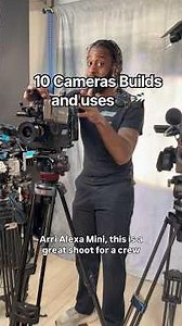 10 Camera Builds & When to Use Each 🎥 (FX6, Alexa) #shorts