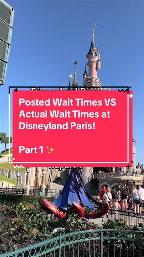 Posted wait times versus actual wait times at Disneyland Paris! How accurate are posted wait times on Disneyland Paris rides? We put this to the test to find out if a 5 minute wait really is too good to be true! What’s the best and worst wait times you’ve ever seen in a Disney park? Let us know in the comments and don’t forget to follow for part 2! #disneylandparis #dlp #disneyrides #disneyparks #expectationvsreality