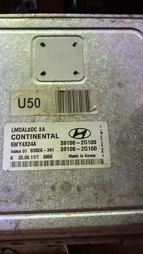 Ktag Reading ECM SIM2K-341 Hyundai Ix35 2013 or Tucson