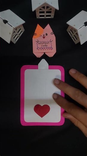 DIY Hidden Message Card! 💌 #shorts