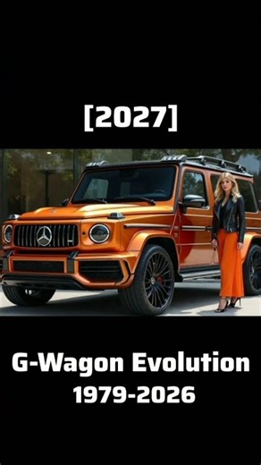 🔥 Mercedes G-Wagon Evolution (1979–2027) 🚙💨 | 48 Years of Legendary 4×4! #evolution