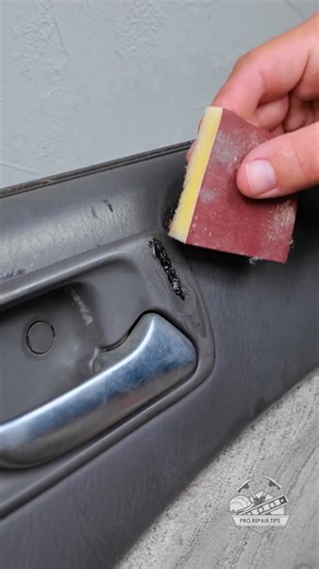 Fix Car Scratches Instantly with a Zip Tie! ⚙️💡 Genius DIY Trick
