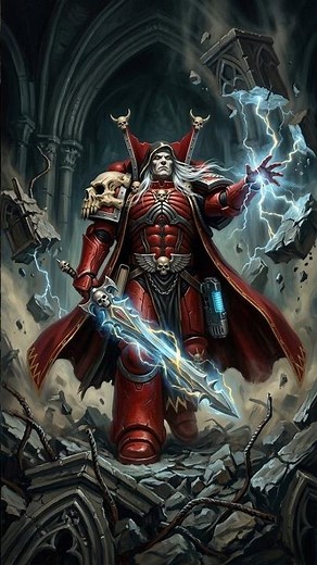 The Blood Angel Who Came Back From The Black Rage #Mephiston #BloodAngels #Warhammer40k