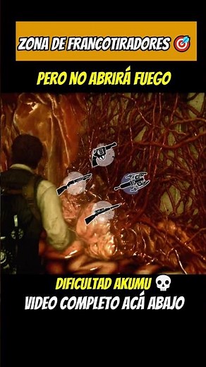 CÓMO LOGRAR EL PUNTO CIEGO CONTRA FRANCOTIRADORES 🎯 | The Evil Within 1 #shorts