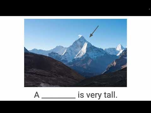 English Basics - Geography land words