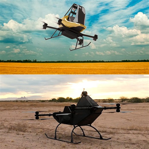 Rotor X Dragon Personal Air Vehicle Can be Built at Home, Doesn't Require a Pilot's License