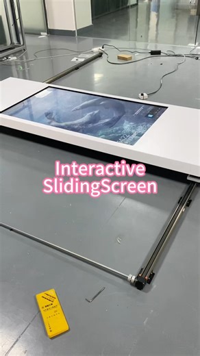 🔥#SlidingScreen #RailSlidingScreen #InteractiveSlidingScreen#LEDdisplay #digitalsignage
