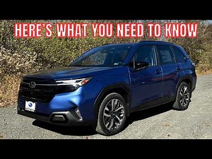 2026 Subaru Forester Touring - What's NEW For 2026?