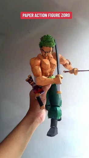 Creating a Paper Action Figure Zoro: Step-by-Step Guide