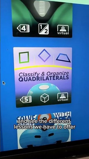Digital Lesson to Teach about Classifying Quadrilaterals 5th Grade Common Core Lesson in Make Wonder