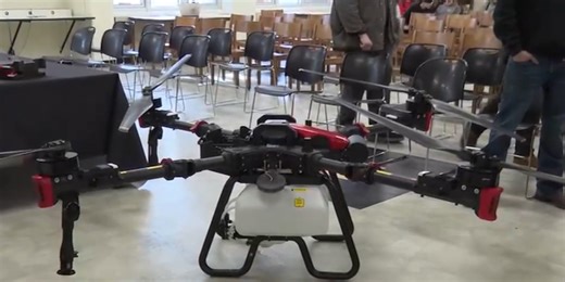 Local students reach new heights with new drone
