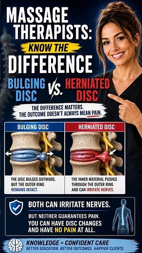 Bulging Disc vs. Herniated Disc | What Every Massage Therapist Needs to Know