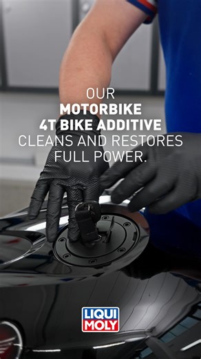 12K views · 108 reactions | Tired ride, thirsty engine? ️ Our Motorbike 4T Bike-Additive cleans the engine, provides lasting protection and restores original engine performance. ⚙️ To the product  https://liqui-moly.to/ProblemloeserMotorbike4TBike-Additive | LIQUI MOLY | Facebook