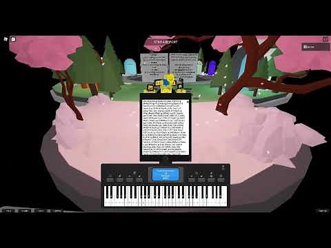Roblox Virtual Piano: Among Us - Among Us Drip (Easy) (Transposed)