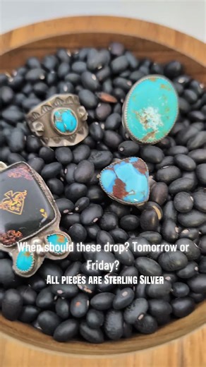 Fresh off the bench ✨🔥 These brand new sterling silver pieces were just finished and I’m OBSESSED. Genuine stones, bold details, and that one-of-a-kind energy you can only get from handmade artisan jewelry. Now I need your help 👇 👉 Do we DROP TOMORROW — January 14th OR 👉 WAIT until FRIDAY — January 16th Comment TOMORROW or FRIDAY and help me decide 👀💬 Either way, these won’t last once they hit the shop. Handmade jewelry • sterling silver • artisan made • one of a kind • turquoise jewelry •