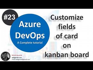 (#23) Update fields from the cards | Azure devops tutorial for beginners
