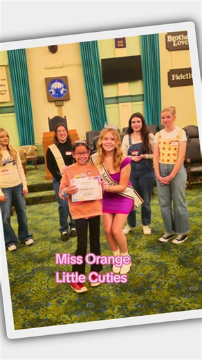 MacKenzie's Journey in Miss Orange Little Cuties