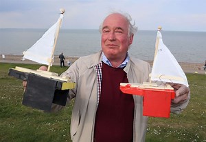 Model boats launched from five Kent beaches