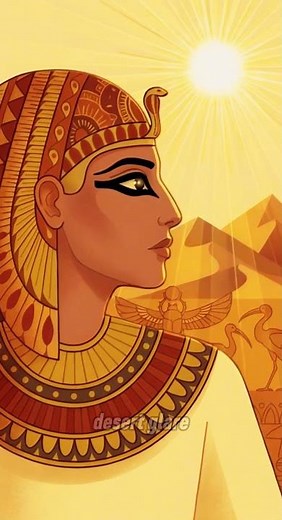 The Deadly Secret of Ancient Egyptian Makeup 👁️ #mythology