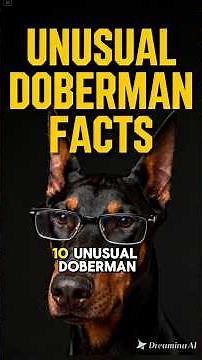 DOBERMAN PINSCHER FACTS 101 ✅ Best Fun Dog Breed Information Video Guide w/ Top Puppy Training Tips!