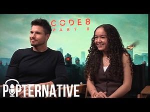 Code 8 Part II Interview: Robbie Amell and Sirena Gulamgaus (Netflix)