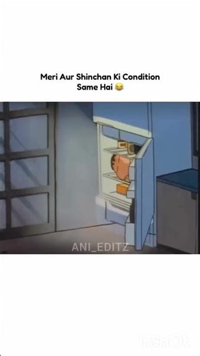Mari aur shinchan ki candition same hai 🤣