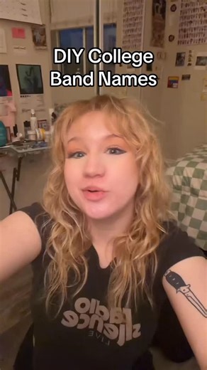 Emmie🎤🕸❤️‍🔥🎱🍒🎲⛓ on Instagram: "How many of these would you listen to #explorepage #basementshow #diypunkscene #viral #funny"