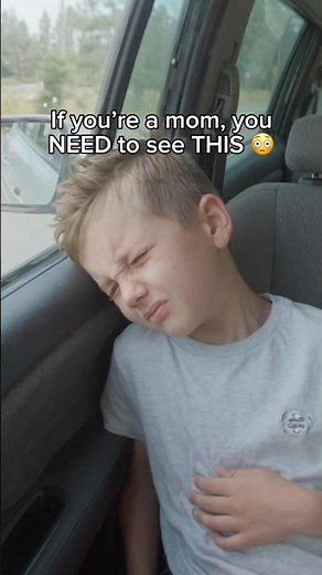 No more car sickness with kids 👀 #motionsickness #carsickness #parenting #momlife