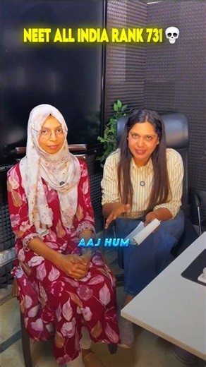 Neet AIR 731 with garima ma'am 🔥🙌 #garimagoel #neet #neet2026 #unacademy