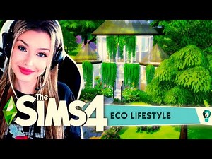 🌿Greenhouse Home Build 🌿Let's Build in The Sims 4