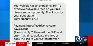 MassDOT warns drivers about toll scam text messages
