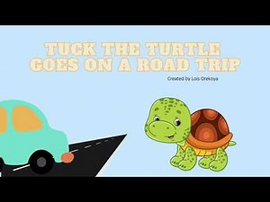 Tuck the Turtle Goes on a Road Trip | English Storytelling | Travel Story