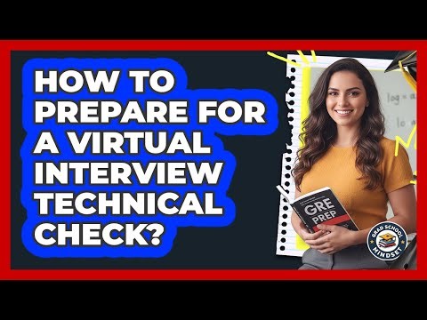 How To Prepare For A Virtual Interview Technical Check?