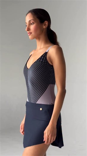 1.2K views · 254 reactions | RAFAELA is a velvet corset-inspired leotard defined by sculptural lines and a soft, chevron mesh that contours the silhouette. Crafted from LEOPREME®️ - our sustainable, high-performance fabric - it delivers a refined balance of compression, breathability and lasting shape. . . . #leotard #balletwear #balletclass | BODILE | Facebook