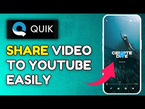 How to Share a Video from GoPro Quik to YouTube 2025?