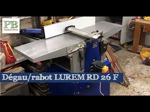 Dégau/Rabot LUREM RD26 F (Idem Metabo HC260 et Leman RAD260, Record Power PT260)