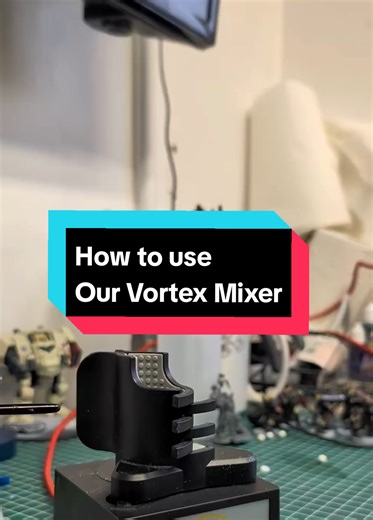 Revitalize Your Hobby Paints with a Vortex Mixer