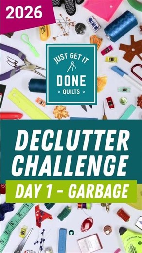 #declutterchallenge2026 #sewingroomdeclutterchallenge2026 #justgetitdone