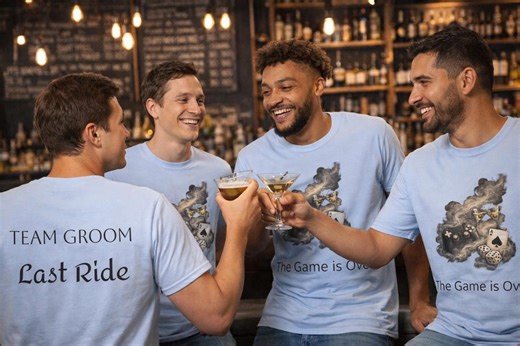 Team Groom T-shirt Last Ride - Etsy