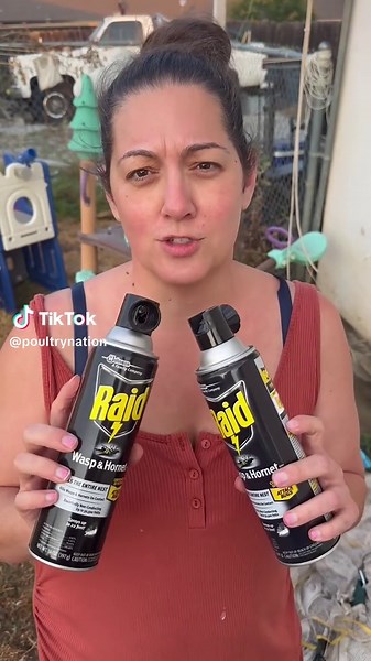Kill troublesome wasps, hornets, and yellow jackets — including their entire nest — with this wasp spray that can be used on areas from up to 22 feet away. Raid® Wasp & Hornet Killer allows you to spray up to 22 feet, killing the entire nest. It kills wasps and hornets on contact. #raidwaspandhornet #wasp #scaryfunny #raid
