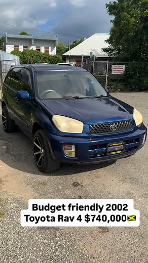 18K views · 44 reactions | Budget friendly 2002 Toyota RAV4 $740,000 Excellent interior and exterior ✅ Ac works ✅ Model Rims✅ Body of the vehicle in excellent condition ✅ Good running condition ✅ Visit us on 7a North Avenue Kingston 10 Call us on 8768714991 or 8768354775☎️ | Jkautodynamicsltd | Facebook