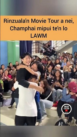 Rinzuala Champhai ah a Luck🔥 #mizo #shorts #tour #movie #viral #fypシ