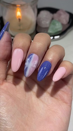 Dual Color Knot Bow Nails Tutorial