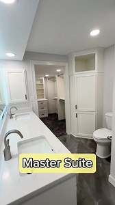 4.3K views · 39 reactions | Can’t wait to show you the details of this master suite #luxurybathroom #mastersuite #bathroom #tilebathroom #walkincloset #bathroomremodel #luxury #tileshower #rabworks #contractor #construction #iowaremodeler #contractorsoffb | Luxury Remodeling | Facebook