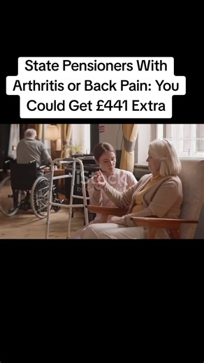 State Pensioners: £441 Extra for Arthritis or Back Pain