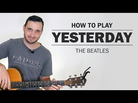 Yesterday (The Beatles) | How to Play on Guitar for Beginners