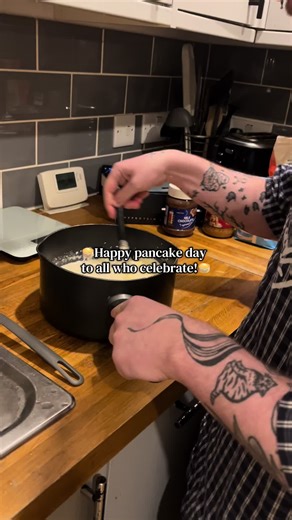 Happy #pancakeday !@Ezra Butler #fyp