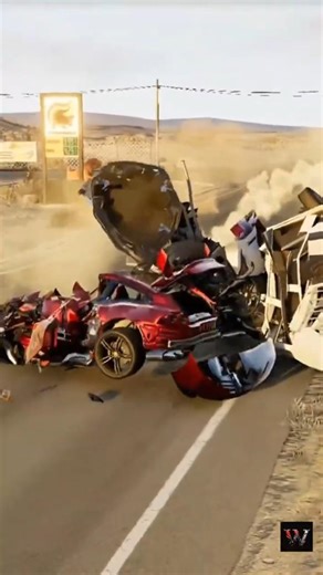 Prison Bus Crushes Black Car & Sports Car! 😱 Brutal Pileup Part 6 | Wreckify