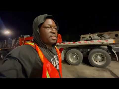 FIRST TIME HAULING COUPLING|PETERBILT 389| 18 SPEED| FLATBED TRUCKING