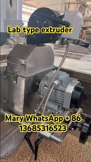 Lab type multifunction double screw extruder Screw combination food extrusion machinery #extruder